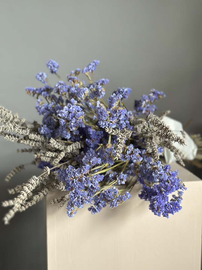 Mazzo Statice e lavanda - immagine 3